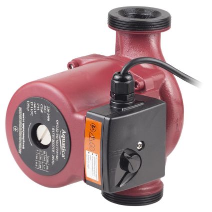 Насос циркуляційний Aquatica 774142 245Вт Hmax 8м Qmax 200л/хв О2&amp;quot; 180 мм+гайки Ø1 1/4&amp;quot; - 3