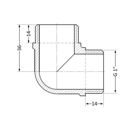 Уголок SD Plus 1&amp;quot; ЗР SD41925 - 2
