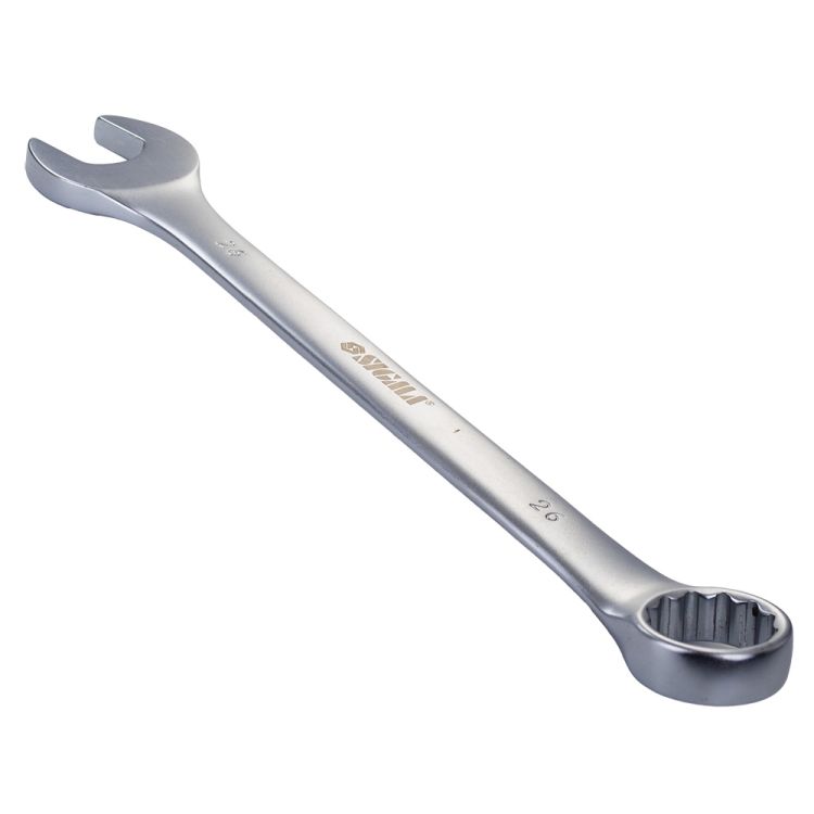 Ключ рожково-накидной 26мм CrV satine Sigma (6021261) - 3