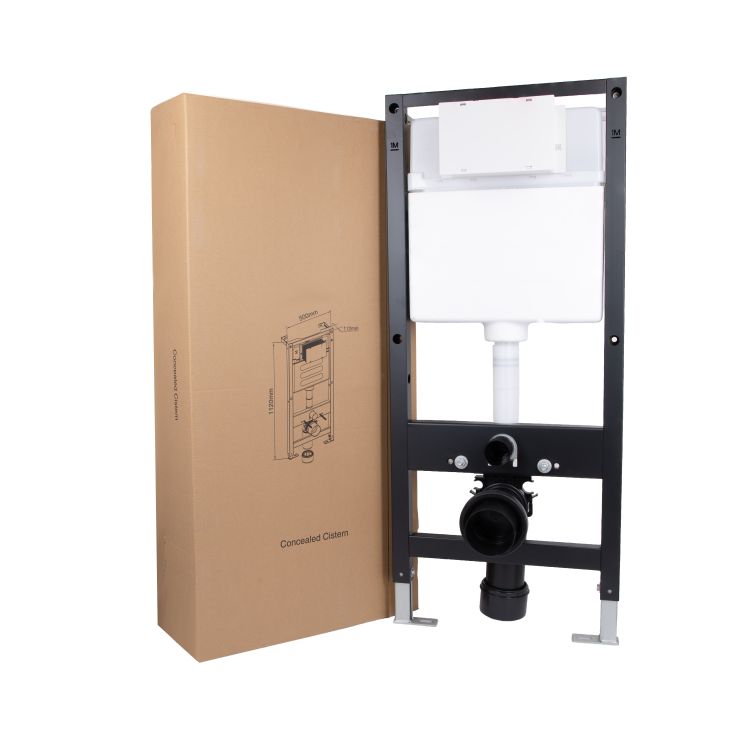 Інсталяція для підвісного унітазу Qtap Standard 1120/1320x500x160/220 мм, 18/23 см, QTSTD159BL49467 - 9