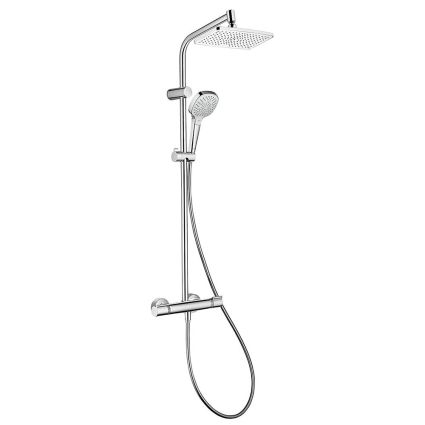 My Select Showerpipe 240 душова система з термостатом, білий/хром - 1