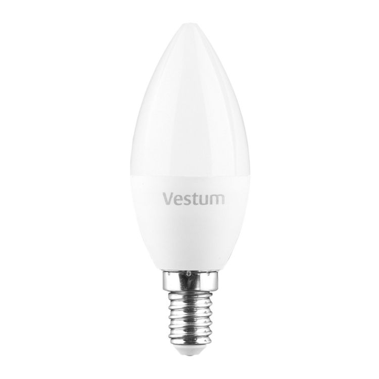 Лампа LED Vestum C37 4W 4100K 220V E14 - 2