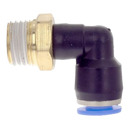 Штуцер цанговый (угловой) Ø6*6*6мм МТ 1/4&amp;quot; Sigma (7027091) - 1