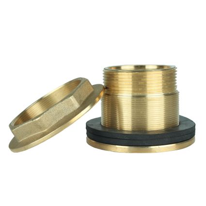 Врезка к баку латунная 2&amp;quot; (желт) SD40050 SD Plus - 1