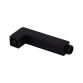 Змішувач для раковини Qtap Gemini (з гігієнічним душем) QTGEM272BLM45690 Black Matt - 6