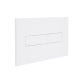 Клавіша змиву Qtap Standard 152x236x28 мм, White, лінійна QTSTD164W49471 - 3
