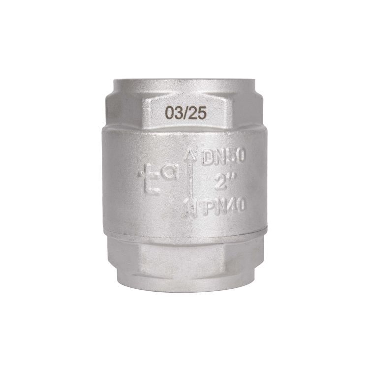 Зворотний клапан із латунним штоком Thermo Alliance Forte 2&amp;quot;ВВ нікель TAF240W50 - 1