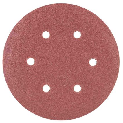 Шлифовальный круг 6 отверстий Ø150мм P100 (10шт) Sigma (9122261) - 1