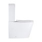 Унітаз підлоговий Qtap Stenava Rimless безобідковий з сидінням Soft-close WHITE QT27228303W - 3