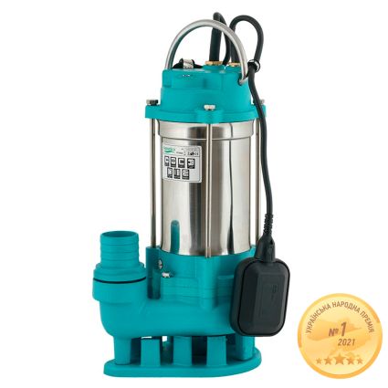 Насос канализационный Aquatica 0.75кВт Hmax 14 м Qmax 275 л/мин (нерж.) 773422 - 1