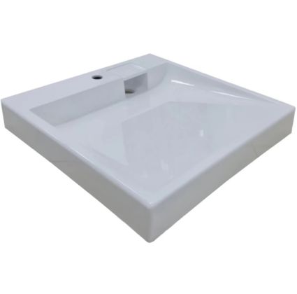 Умывальник на стиральную машину FOBOS 600 чаша п/ углом 600x600x90 Artel plast(между креп 41см) - 1