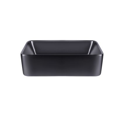 Раковина-чаша Qtap Tern 480х370х135 Matt black QT176069MB - 3