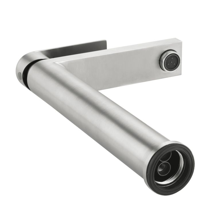 Змішувач для раковини високий Lidz Nexus 001FH (k35) LDNEX001FHNKS49185 Nickel - 5
