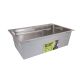 Мийка для кухні інтегрована Lidz Handmade H6845 Brushed Steel 3,0/1,0 мм LDH6845BRU49455 - 5