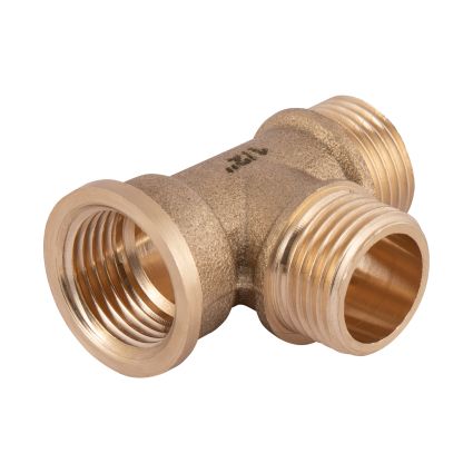 SD Тройник 1/2&amp;quot;В х 1/2&amp;quot;Н х 1/2&amp;quot;Н (желт.) SD41415 - 6