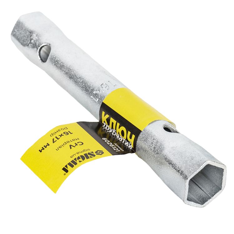 Ключ трубчастий 16*17мм Sigma (6026121) - 2