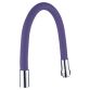 Излив (гусак) 3/4&amp;quot; для кухни силиконовый фиолетовый AQUATICA (XH-5243) - 1