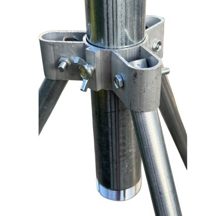 Тринога Presto-PS для дощувачів із зовнішнім різьбленням 1 дюйм, висота 100-140 см (14040) - 2