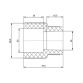 Муфта з PPR Blue Ocean 63х25 редукційна - 2
