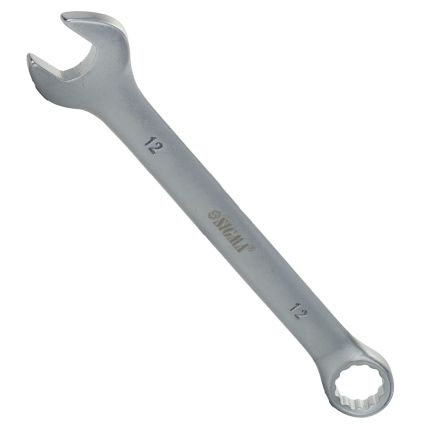 Ключ рожково-накидной 12мм CrV satine Sigma (6021121) - 5