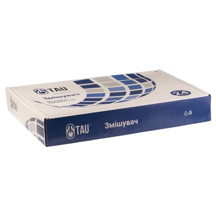 Смеситель s20 Ø35 для кухни излив ухо на гайке (без шлангов) SS TAU (9820131) - 8