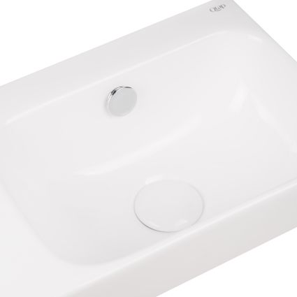 Раковина Qtap Tern з донним клапаном QT17115117LW - 5