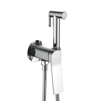 Набор для гигиенического душа Qtap Slavonice округлый QTSLA262CRM45915 Chrome - 1