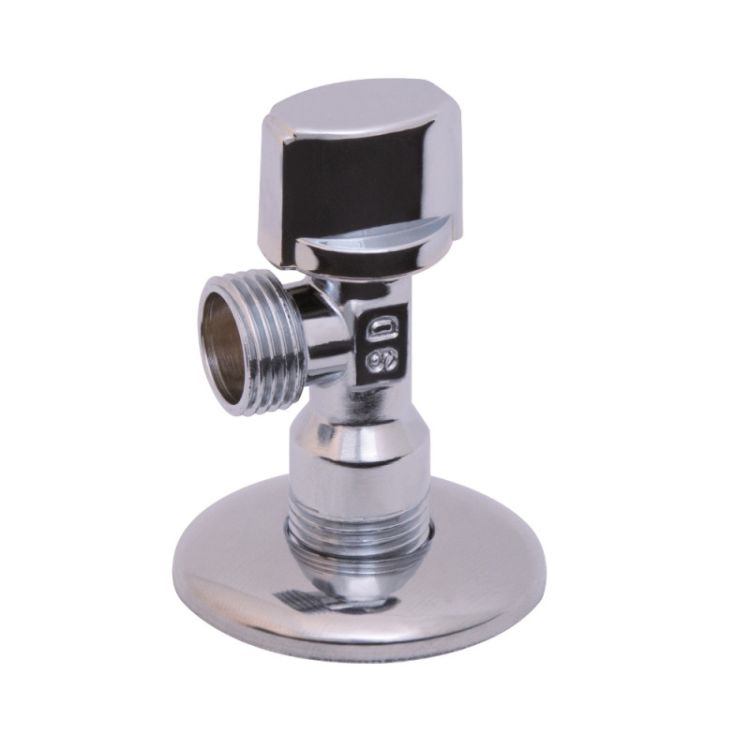 Кран угл. шар. Sandi 1/2&amp;quot; - 1/2&amp;quot; Ф (унитаз) ST80 sanlux SD185W1515 - 1