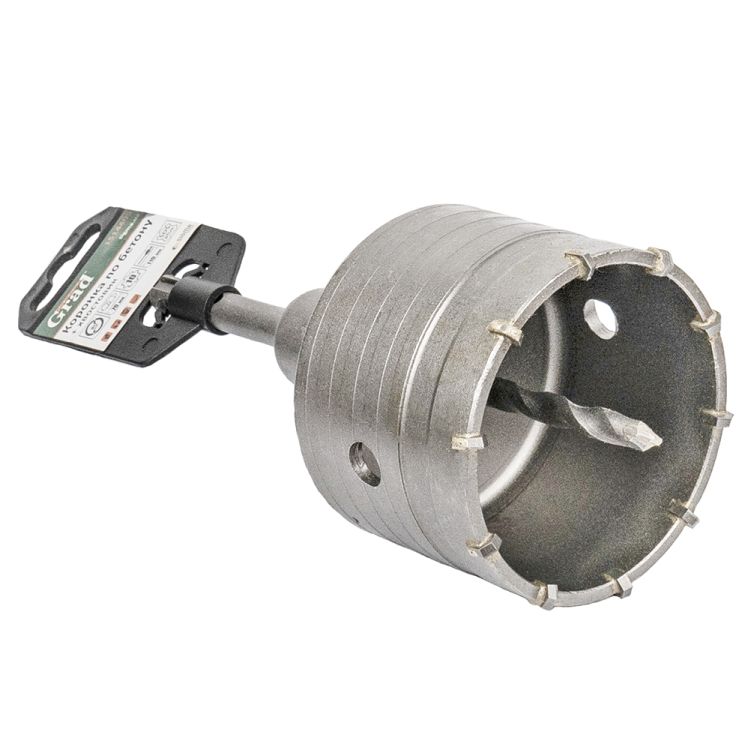 Коронка по бетону Ø80×70мм 10 зубцов + хвостовик 110мм SDS-plus GRAD (1514405) - 7