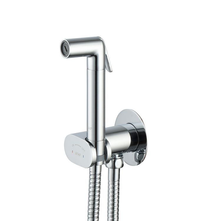 Набір для гігієнічного душу Qtap Inspai-Varius округлий прогресивний картридж QTINSVARCRMV00440601 Chrome - 3