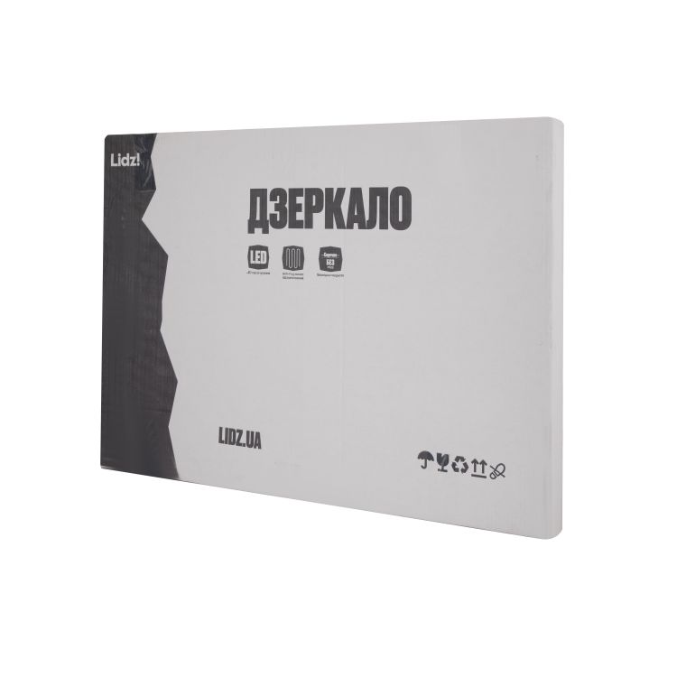 Дзеркало Lidz Orion (OR2) 600х800 з LED-підсвічуванням Touch, з антизапотіванням, з димером, рег. яскравості LDOR60080049292 - 8