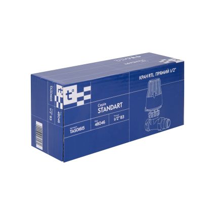 Кран RTL Standart прямий 1/2&amp;quot; ВЗ TAS01615 Thermo Alliance - 5