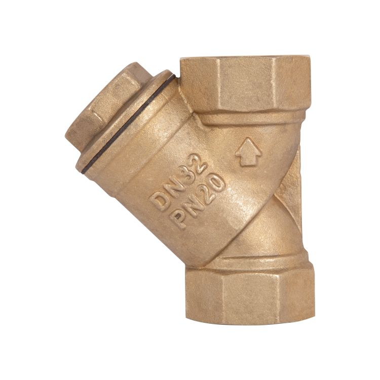 Фільтр косий Icma №50 грубої очистки 1 1/4&amp;quot;ВВ латунний 83050AG05 - 4