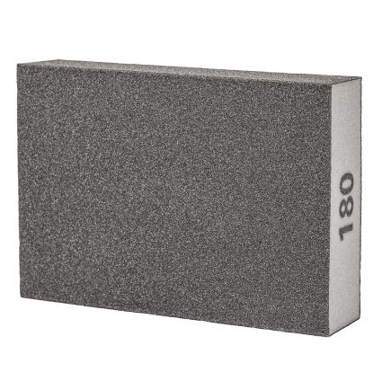 Губка шлифовальная четырехсторонняя 100х70х25мм P180 Sigma (9130691) - 2
