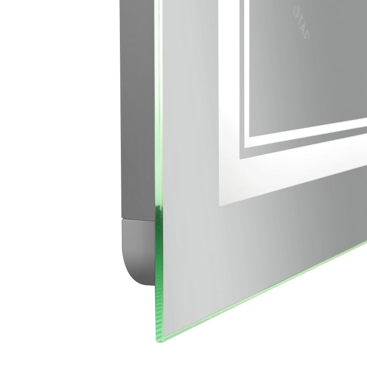 Дзеркало Qtap Cardinal (CA1) 800х500 з LED-підсвічуванням Touch, з антизапотіванням, з димером, рег. темп. кольору (3000-6500K) Reverse QT0478C5080 - 8