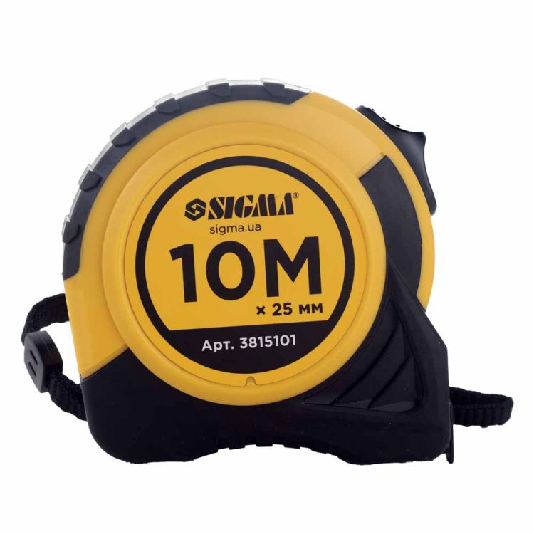 Рулетка shiftlock 10м*25мм Sigma (3815101) - 2