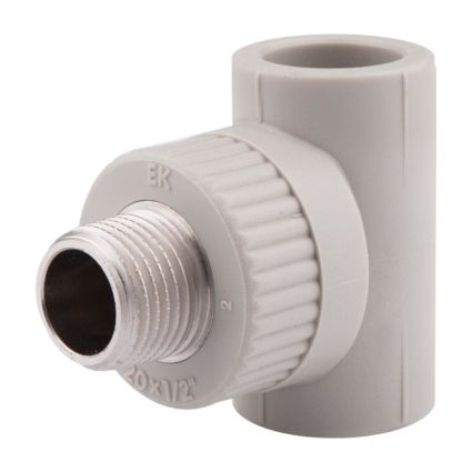 Трійник Ekoplastik 25х3/4&amp;quot; зовнішня різьба - 1
