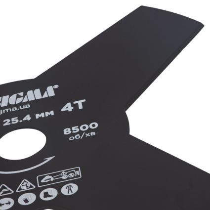 Нож для триммера Ø255×25.4мм 4Т SIGMA (5624321) - 4