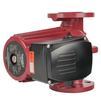 Насос циркуляционный фланцевый 1.0кВт Hmax 16.3м Qmax 250л/мин DN40 250мм + ответный фланец AQUATICA (774187) - 2