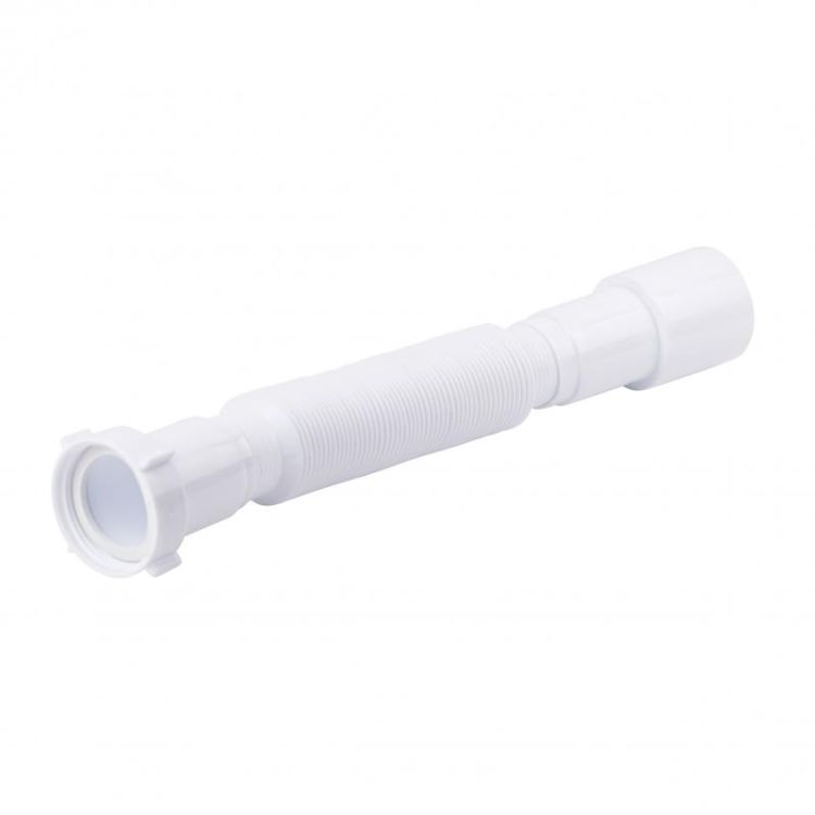 Гибкая труба Lidz (WHI) 60 01 G002 00 с накидной гайкой 1 1/2&amp;quot; длина 600 мм - 1