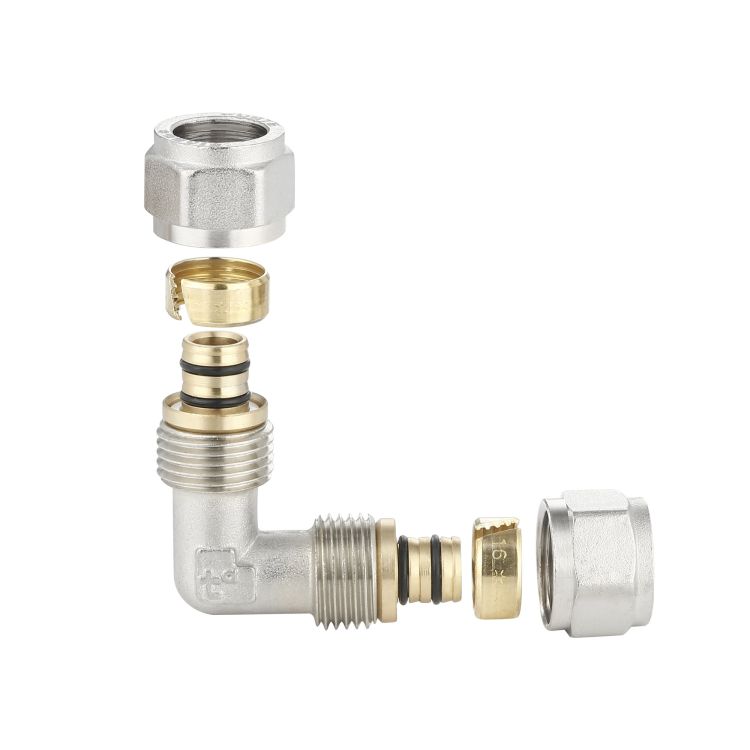 Колено металлопл 16*16 SF173W1616 SD Forte - 6