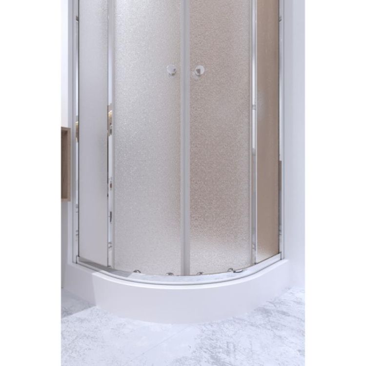 Набір Q-tap душова кабіна Presto CRM1099AP5 Pear + піддон Uniarc 309915 - 8