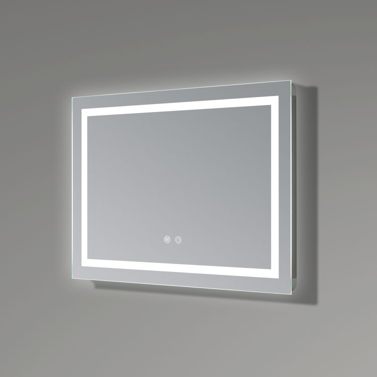 Дзеркало Qtap Mideya (DC-F613) 700х500 з LED-підсвічуванням Touch, з антизапотіванням, димером, рег. яскравості QT2078NCF7050W - 8