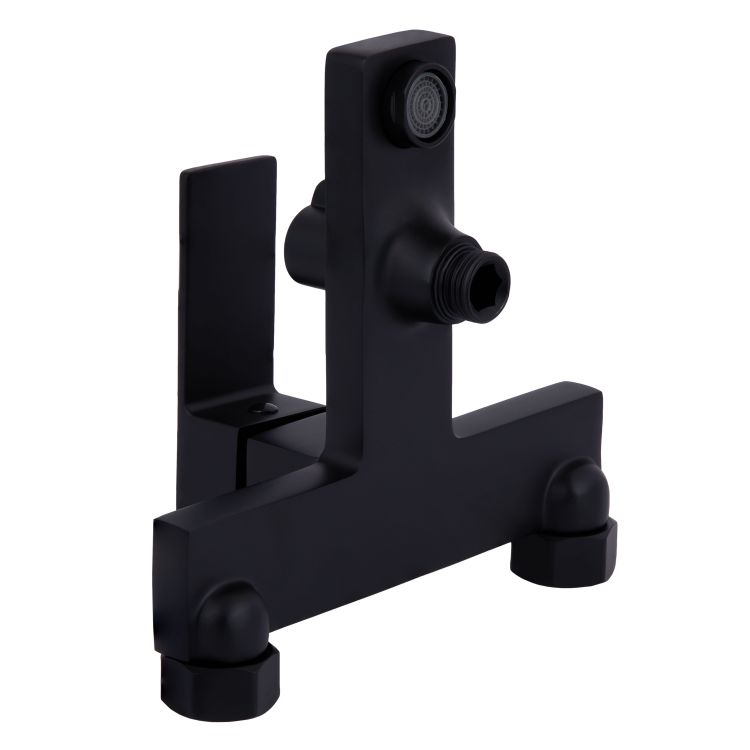 Змішувач для ванни Gemini (з душовим гарнітуром) QTGEM259BLM45682 Black Matt Qtap - 6