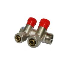 Коллектор 16 * 3/4 2-выходы с перекрытием SANTAN