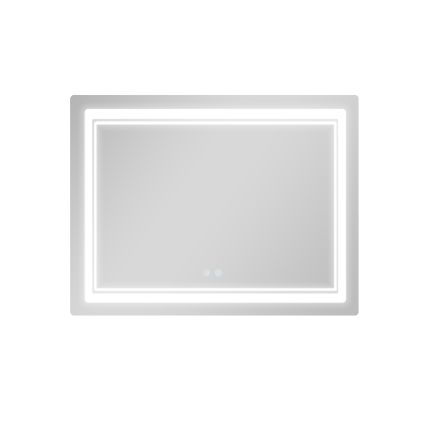 Дзеркало Qtap Cardinal (CA2) 1000х800 з LED-підсвічуванням Touch, з антизапотіванням, з димером, рег. темп. кольору (3000-6500K) QT0478C1008048455 - 4