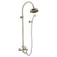 CUTHNA antiqua система душова (двохвентильний змішувач для ванни, верхній та ручний душ), бронза - 1