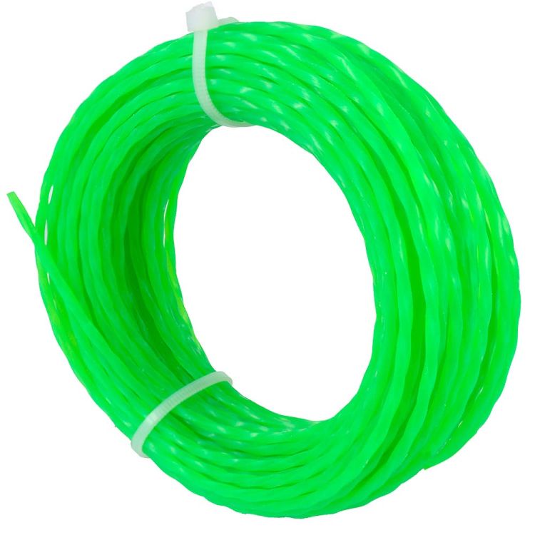 Леска для триммера крученый квадрат Ø2.4мм 15м Sigma (5616041) - 4