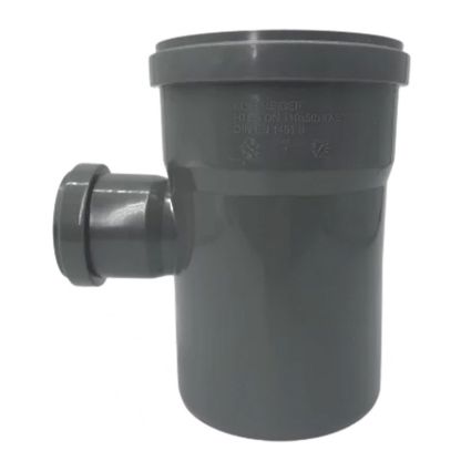 Трійник каналізаційний 110x50x87.5° Reiger - 1