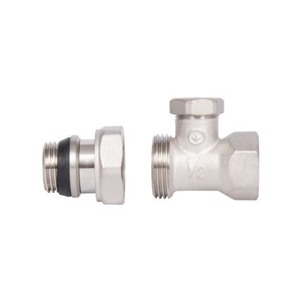 Термостатичний Кран SD Plus 1/2&amp;quot; ВН з антипротечкой для радіатора прямий - 5